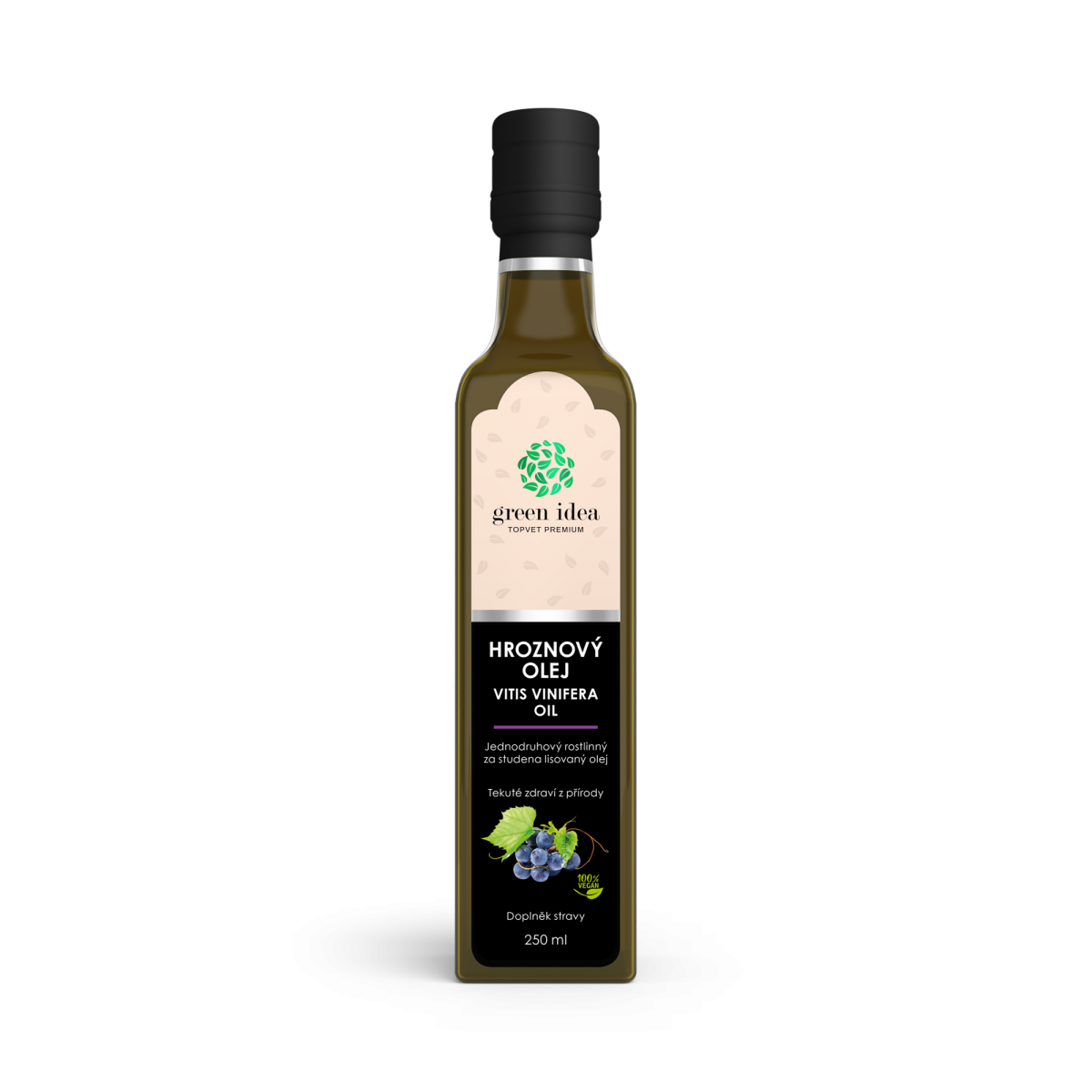 GREEN IDEA Hroznový olej 250 ml