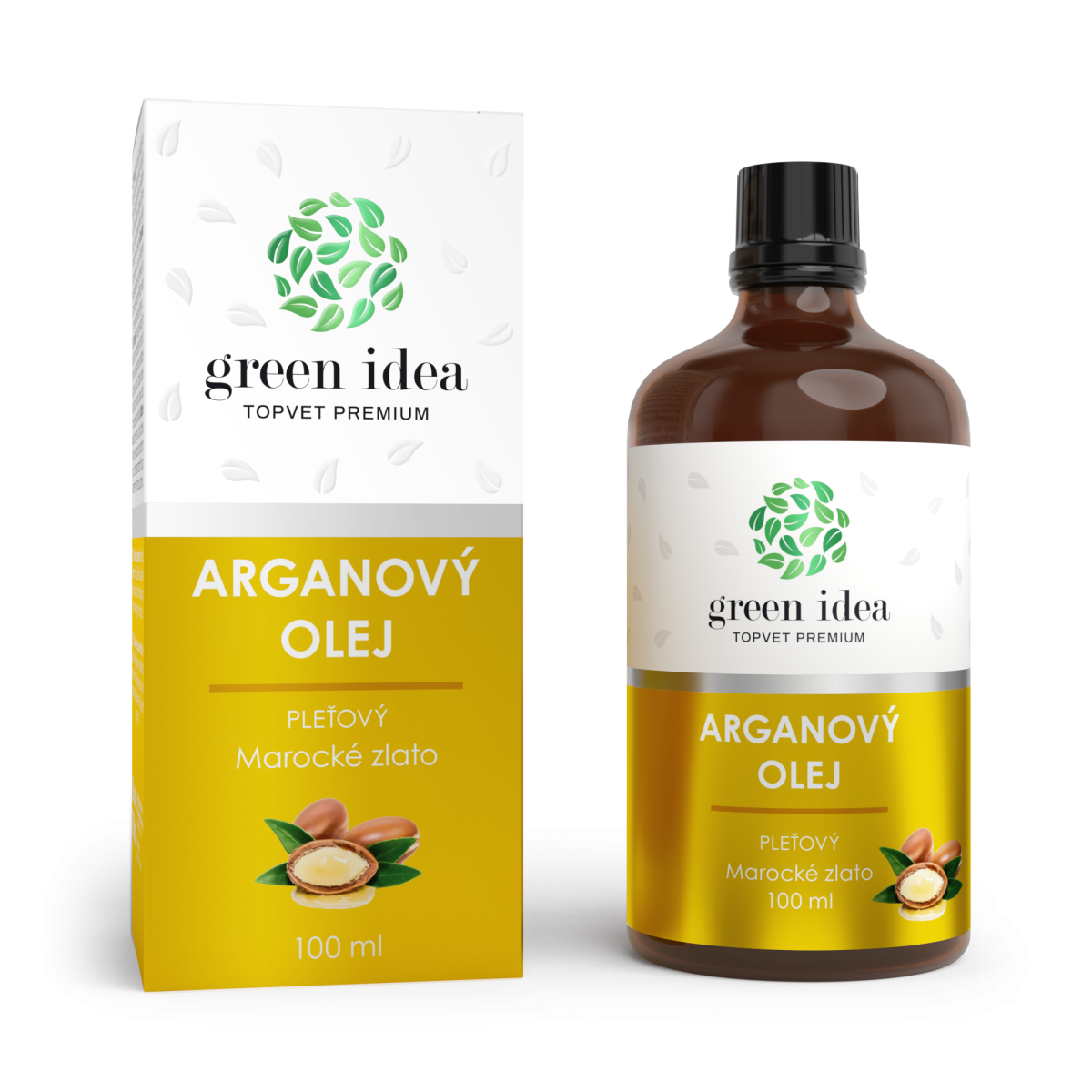 GREEN IDEA Arganový pleťový olej 100 ml