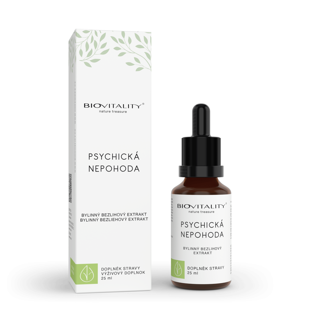 GREEN IDEA Psychická nepohoda bezlihová tinktura - kapky 25 ml