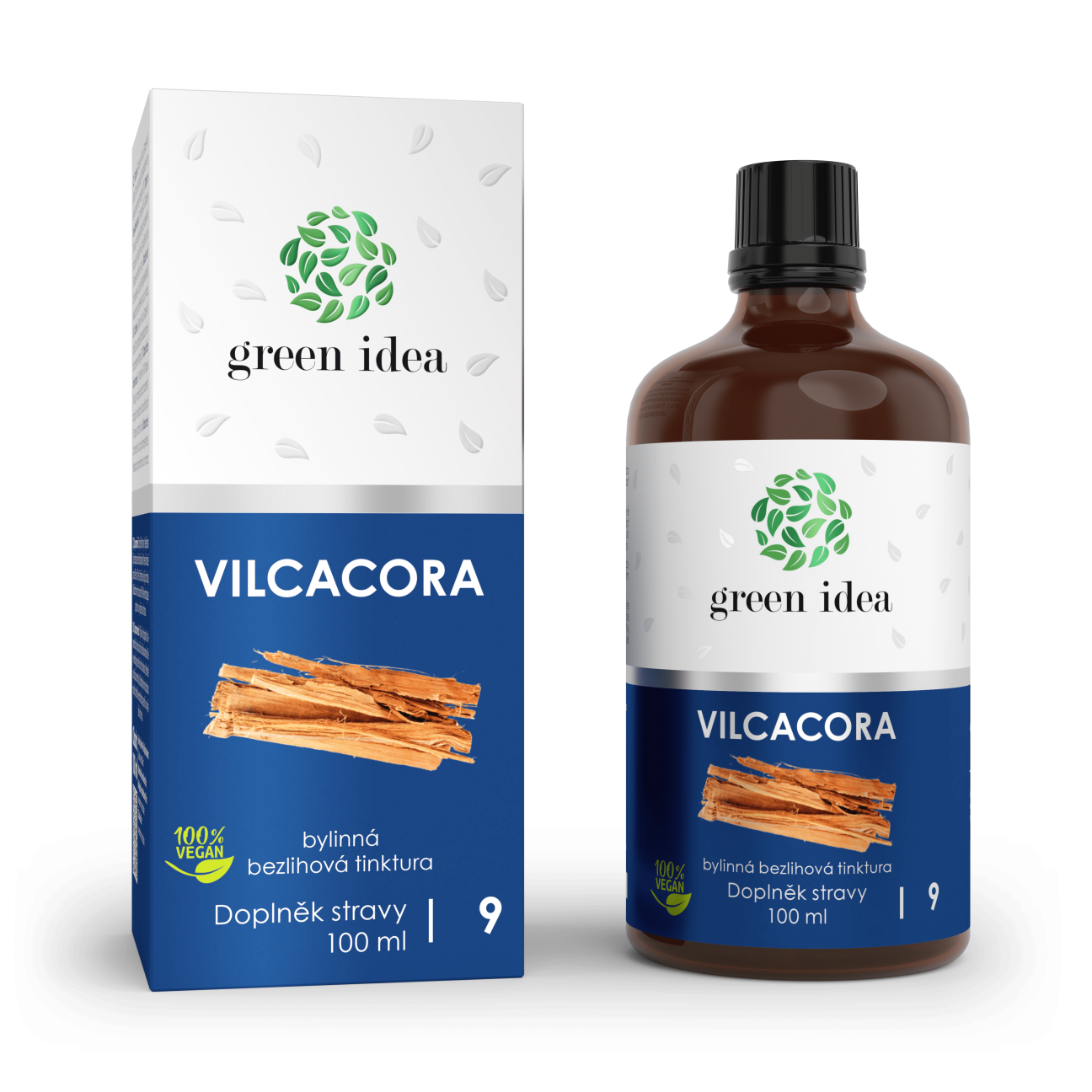 GREEN IDEA Vilcacora - bezlihová tinktura 100 ml