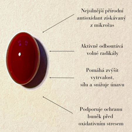 Astaxanthin 12 mg - tobolky